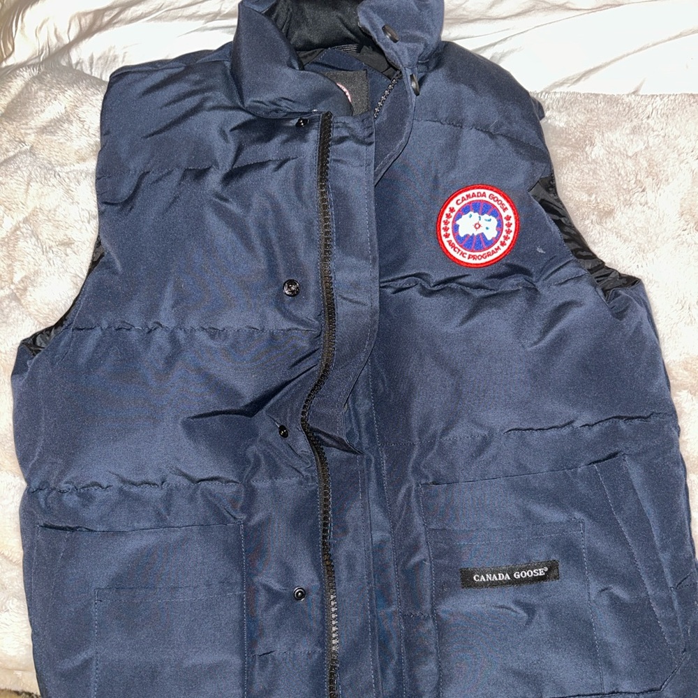 Canada Goose Dark Blue Puffer Vest